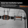 Spider Farmer Aktivkohlefilter 100mm/4 Inch Kohlefilter Air Carbon Filter, Leichtes Australische Aktivkohle für Grow Zelt Geruchskontrolle, Luftwäscher für Rohrventilator, Luftfiltration, Gewächshaus - Thumbnail 2