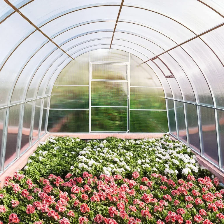 YUENFONG 14x Polycarbonat Hohlkammerstegplatten 4mm witterungsbeständig & lichtdurchlässig, Stegplatten Stoßsicheren und UV-beständigen für Gewächshaus Gartenbau Carports- 60,5 x 121 cm – Bild 8