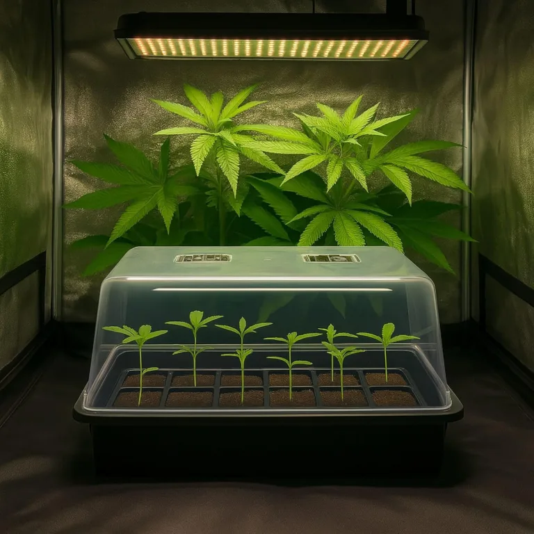 Weedness Gewächshaus Grow Hart 57 x 38 x 22 cm - Grow Anbau Indoor & Outdoor Tomaten Anzucht Mini Zimmer Stecklinge Zubehör Balkon Frühbeet Drinnen Garten Pflanzen – Bild 2