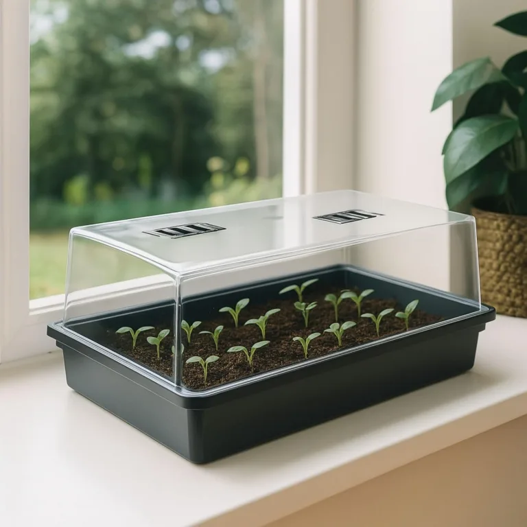 Weedness Gewächshaus Grow Hart 57 x 38 x 22 cm - Grow Anbau Indoor & Outdoor Tomaten Anzucht Mini Zimmer Stecklinge Zubehör Balkon Frühbeet Drinnen Garten Pflanzen – Bild 4
