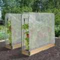 IDMarket - Duo Modulares Tomatengewächshaus Spezielles Wachstum Komplettset Plane + Stütze - Thumbnail 4