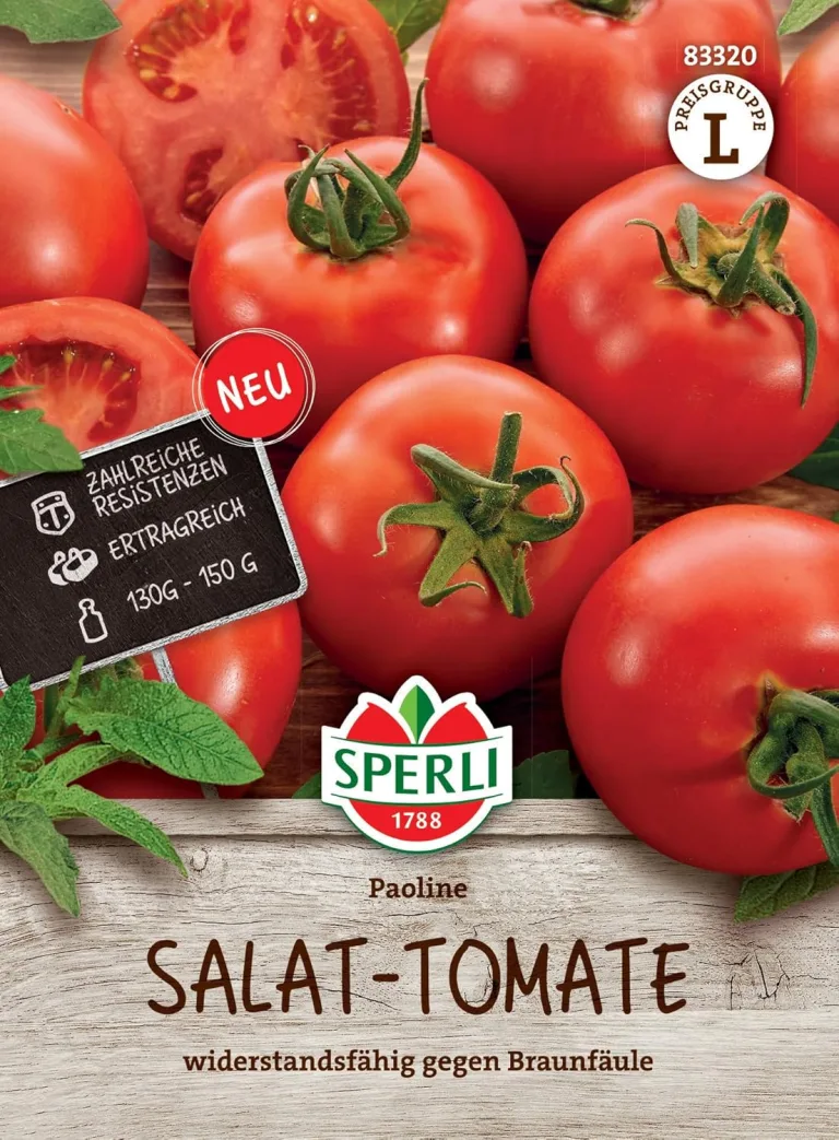 Sperli Salat-Tomatensamen Fantasio, F1 83461 - resistente Sorte - ertragreich - widerstandsfähig - für Gewächshaus - Samen Gemüse, Gemüse Pflanzen – Bild 7