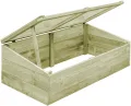 Leepesx Gewächshaus, Wintergarten Bausatz, Tomatenhaus, Treibhaus, Garten, Greenhouse, Gartengewächshäuser, Anlehngewächshaus, Imprägniertes Kiefernholz 100 x 50 x 35 cm - Thumbnail 5