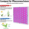 NAIZY 45W Pflanzenlampe 225LEDs Pflanzenleuchte LED Pflanzenlicht Rot&Blau vollspektrum Wachstumslampe 1.5m Kabellänge Innengarten Wachsen-Hängeleuchte, 310 * 310 * 35mm - Thumbnail 5