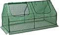 Gewächshaus Frühbeet Treibhaus Pflanzhaus Foliengewächshaus 180x90x90 cm grün - Thumbnail 2