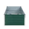 ESTEXO Hochbeet Metall Pflanzbeet Gemüsebeet Stahl Beet Pflanzkasten Blumenbeet Garten Verzinkt Gartenbeet RAL6005 (Moosgrün) 160x80x45 cm - Thumbnail 3