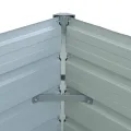 ESTEXO Hochbeet Metall Pflanzbeet Gemüsebeet Stahl Beet Pflanzkasten Blumenbeet Garten Verzinkt Gartenbeet RAL6005 (Moosgrün) 160x80x45 cm - Thumbnail 9