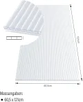 KARAT 10,25 m², Transparent 4 mm, Gewächshaus Stegplatten mit hoher Formbarkeit - 14 Stück - 60,5 x 121 cm - Hohlkammerplatten Doppelstegplatten aus Polycarbonat - Thumbnail 3