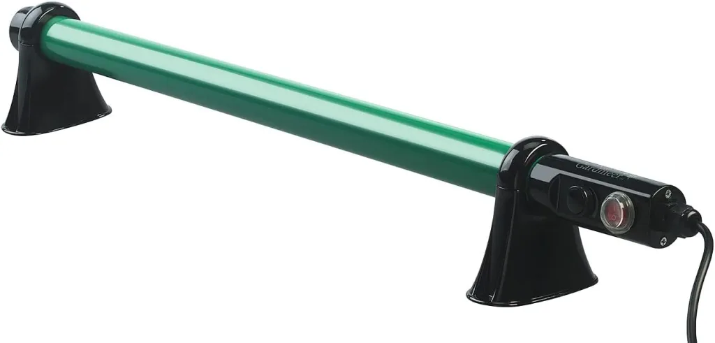 Royal Gardineer Frostwächter: Elektrische Stabheizung für Gewächshäuser, 90 Watt, 71 cm, IP44 (Frostwächter Gewächshaus, IP44, Temperaturregler)