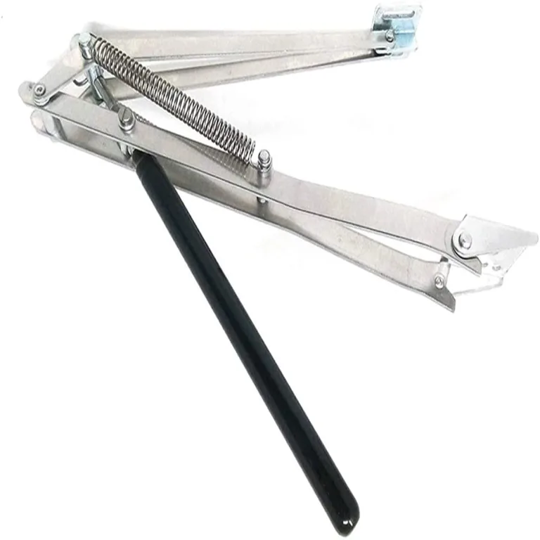Gewächshaus-Fensteröffner Automatisch. Zubehör für Frühbeete und Gewächshausfenster. Doppelfeder Hubkraft 7kg. Automatischer Fensteröffner für Gewächshäuser. (Schwarz) – Bild 8