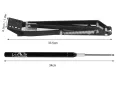 Gewächshaus-Fensteröffner Automatisch. Zubehör für Frühbeete und Gewächshausfenster. Doppelfeder Hubkraft 7kg. Automatischer Fensteröffner für Gewächshäuser. (Schwarz) - Thumbnail 6