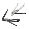 Gewächshaus-Fensteröffner Automatisch. Zubehör für Frühbeete und Gewächshausfenster. Doppelfeder Hubkraft 7kg. Automatischer Fensteröffner für Gewächshäuser. (Schwarz) - Thumbnail 4