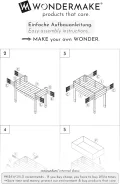 Großes Hochbeet aus Kirschbaum Holz für Garten Balkon Terrasse, Pflanzkasten Bausatz XL hochwertig rechteckig mit Innen-Folie, Kräuterbeet Pflanzenkasten deko, dunkel-braun schwarz - Thumbnail 8