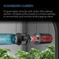 AC Infinity Advance Grow Zelt-System 60 x 120 x180 cm – 2-Pflanzen-Growset mit WLAN-Steuerung, automatisierter Belüftung und Vollspektrum Samsung LM301H LED Grow Light, 2000D Mylar-Zelt - Thumbnail 4