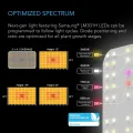 AC Infinity Advance Grow Zelt-System 60 x 120 x180 cm – 2-Pflanzen-Growset mit WLAN-Steuerung, automatisierter Belüftung und Vollspektrum Samsung LM301H LED Grow Light, 2000D Mylar-Zelt - Thumbnail 5