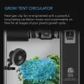 AC Infinity Advance Grow Zelt-System 60 x 120 x180 cm – 2-Pflanzen-Growset mit WLAN-Steuerung, automatisierter Belüftung und Vollspektrum Samsung LM301H LED Grow Light, 2000D Mylar-Zelt - Thumbnail 6