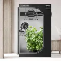 AC Infinity Advance Grow Zelt-System 60 x 120 x180 cm – 2-Pflanzen-Growset mit WLAN-Steuerung, automatisierter Belüftung und Vollspektrum Samsung LM301H LED Grow Light, 2000D Mylar-Zelt - Thumbnail 8