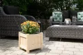 empasa Hochbeet Blumenkasten Kräuterbeet Frühbeet Pflanzkübel Pflanzkasten aus Holz für Garten, Balkon und Terrasse, Ausführung:Bloom S - 30 x 30 x 30 cm - Thumbnail 2