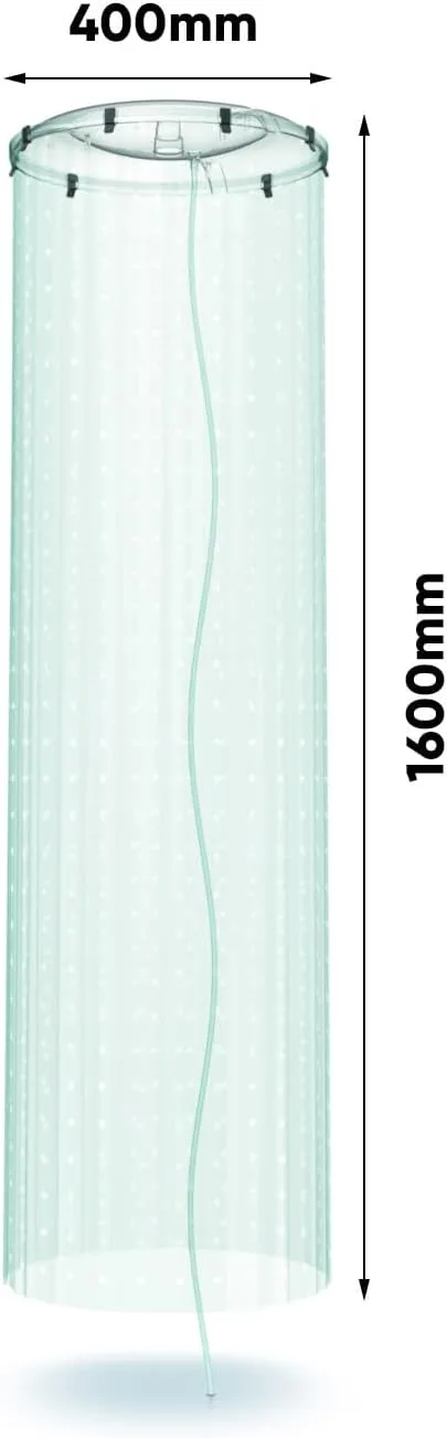 PAFEN 2X Schutzfolie für Tomatenpflanze Pflanzkübel - Tomatenschutzfolie Pflanzenschutzfolie Tomato Grower Pflanzen Tomate Garten Terrasse – Bild 3