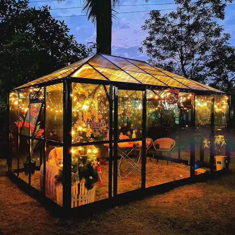 HENGMEI 14x Polycarbonat Platte Doppelstegplatten Transparent 4 mm PC Hohlkammerstegplatten Witterungsbeständig und UV-beständigen für Gewächshaus, Garten Treibhaus, 10,25 m² – Bild 7