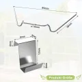 HENGMEI 14x Polycarbonat Platte Doppelstegplatten Transparent 4 mm PC Hohlkammerstegplatten Witterungsbeständig und UV-beständigen für Gewächshaus, Garten Treibhaus, 10,25 m² - Thumbnail 3