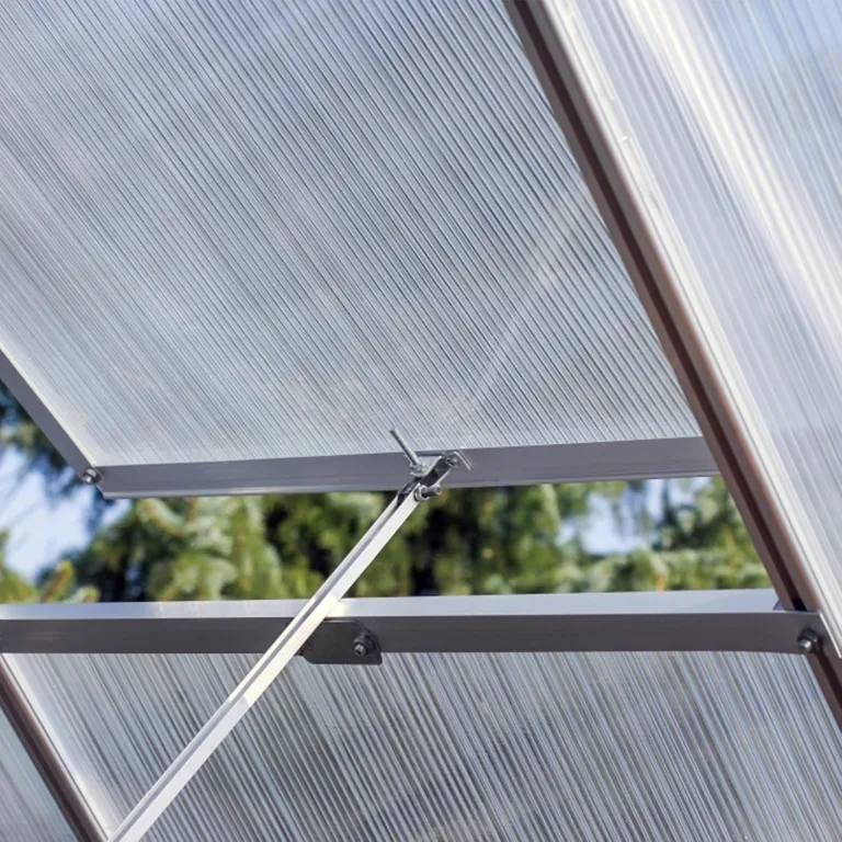 Hohlkammerstegplatten für Gewächshaus Garten Treibhaus Ersatzplatten 14x Polycarbonat Doppelstegplatte (1210 x 605 x 4mm) =10,25 m² – Bild 4