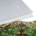 Hohlkammerstegplatten für Gewächshaus Garten Treibhaus Ersatzplatten 14x Polycarbonat Doppelstegplatte (1210 x 605 x 4mm) =10,25 m² - Thumbnail 1