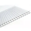 AtHaus® Polycarbonat Hohlkammerstegplatten | Zuschnitt nach Maß | 1500 x 610 mm | 4 mm Stärke | UV-beständig, wetterfest & transparent | Stoßfeste Doppelstegplatte als Gewächshausplatte - Thumbnail 1