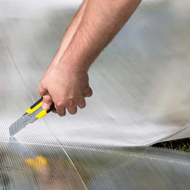 AtHaus® Polycarbonat Hohlkammerstegplatten | Zuschnitt nach Maß | 1210 x 700 mm | 4 mm Stärke | UV-beständig, wetterfest & transparent | Stoßfeste Doppelstegplatte als Gewächshausplatte – Bild 5