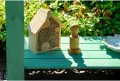 dobar® 58292FSCe Hochbeet Urban mit Ablagefläche |Erhöhtes Gemüsebeet | Salatbeet aus Massiv-Holz | Pflanzkasten für Balkon/Garten/Terrasse | 80 x 40 x 78 cm | Mintgrün - Thumbnail 7