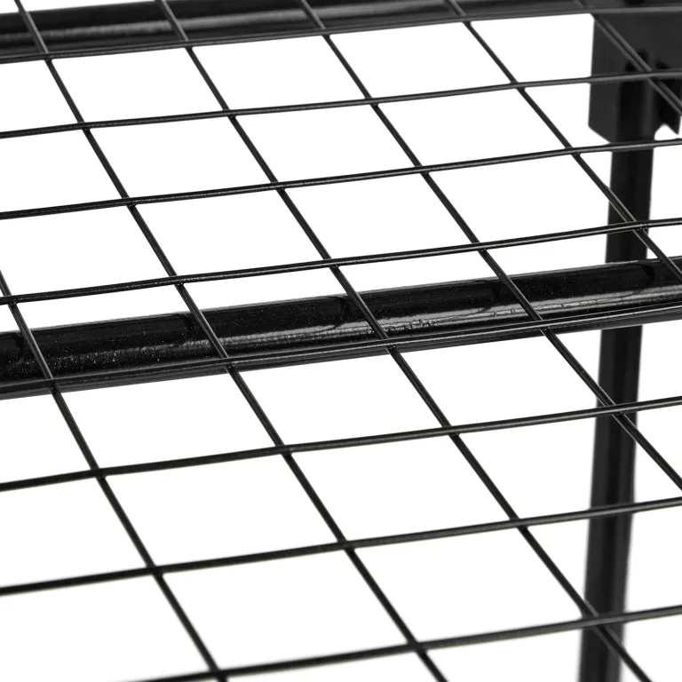 Relaxdays Gewächshaus Balkon, PVC-Folie, Eisen, HxBxT: 192 x 69 x 50 cm, Foliengewächshaus 5 Ebenen, schwarz/transparent – Bild 9