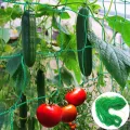 Rankhilfe Gurken Ranknetz für Gurken - Rankhilfe Garten Tomaten, Sehr Passend Netz für Kletterpflanzen Gewächshaus Zubehör, Pflanzennetz 180x270 für Garten Gewächshaus - Thumbnail 1