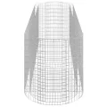 vidaXL Gabionen Hochbeet Steinkorb Pflanzkorb Gabionenkorb Pflanzkasten Pflanzkübel Pflanzbeet Garten Verzinktes Eisen 400x100x100 cm - Thumbnail 6