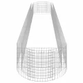 vidaXL Gabionen Hochbeet Steinkorb Pflanzkorb Gabionenkorb Pflanzkasten Pflanzkübel Pflanzbeet Garten Verzinktes Eisen 600x100x50 cm - Thumbnail 6