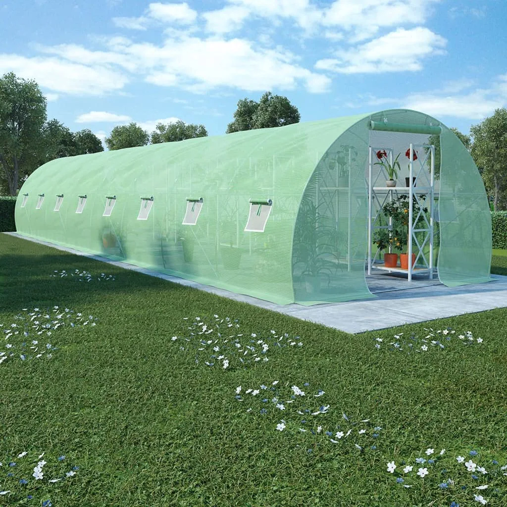 INLIFE Gewächshaus 36 m² 1200×300×200 cm