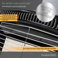 Heidenfeld Gasheizung Inferno GH100 | ???? ???????????????????? ???????????????????????????????? - 4200 Watt - Heizstrahler - Gasheizung für Innenräume - Gasofen - Gasheizer - Gasflaschen bis 15 Kg - Gasschlauch (Schwarz) - Thumbnail 7