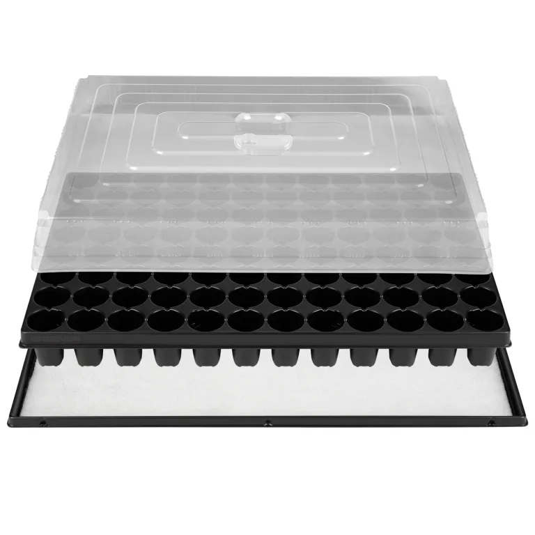 GREEN24 MegaPonic MP96 Zimmer-Gewächshaus groß XXL Plus mit automatischer Bewässerung, Profi Anzucht Topf-Platten Set (MegaPonic MP96) – Bild 3