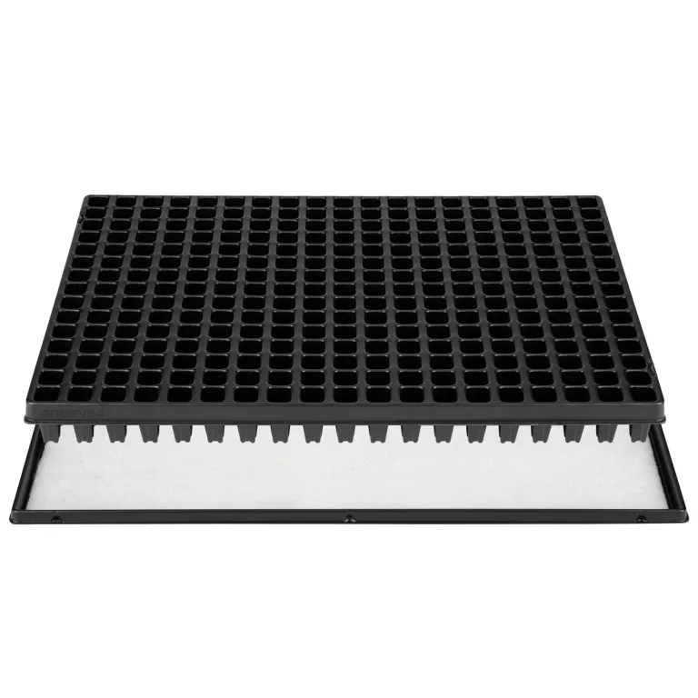 GREEN24 MegaPonic MP96 Zimmer-Gewächshaus groß XXL Plus mit automatischer Bewässerung, Profi Anzucht Topf-Platten Set (MegaPonic MP96) – Bild 8