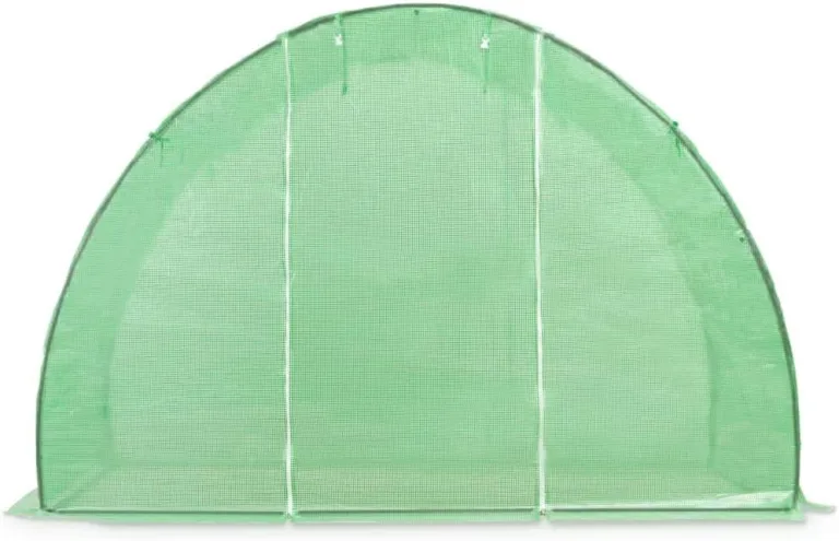 Yumeng Gewächshaus, Wintergarten Bausatz, Tomatenhaus, Treibhaus, Greenhouse, Garten, Gartengewächshäuser, Anlehngewächshaus, 4,5 m² 300×150×200 cm – Bild 7