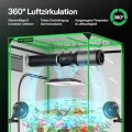 VIVOSUN AeroLight A150SE, LED Grow Lampe 150W mit Integriertem Zirkulationsventilator, Pflanzenlampe Kompatibel mit App, Verwendbar mit GrowHub Controller E42A/E25 für 120x60cm, 90x90cm Growzelt - Thumbnail 3