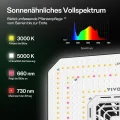 VIVOSUN AeroLight A150SE, LED Grow Lampe 150W mit Integriertem Zirkulationsventilator, Pflanzenlampe Kompatibel mit App, Verwendbar mit GrowHub Controller E42A/E25 für 120x60cm, 90x90cm Growzelt - Thumbnail 9