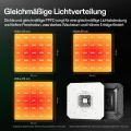 VIVOSUN AeroLight A150SE, LED Grow Lampe 150W mit Integriertem Zirkulationsventilator, Pflanzenlampe Kompatibel mit App, Verwendbar mit GrowHub Controller E42A/E25 für 120x60cm, 90x90cm Growzelt - Thumbnail 10