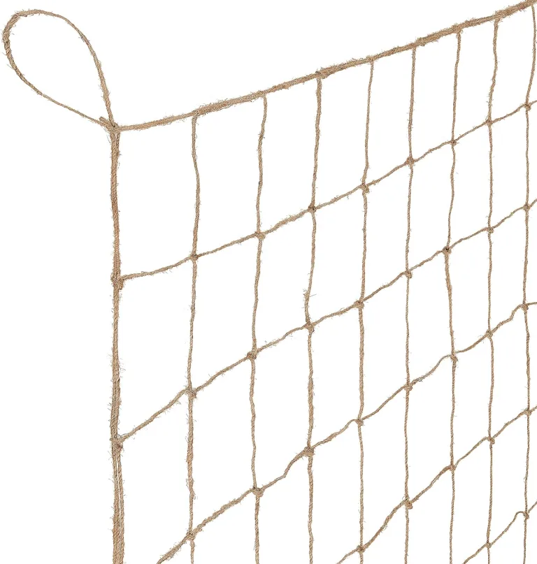 GardenGloss Jute Ranknetz Nachhaltig 100% Biologisch Abbaubar - Mit grosser Maschenweite für Gurken, Tomaten und Anderen Gemüsepflanzen - Rankhilfen für Kletterpflanzen – Bild 1