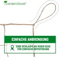 GardenGloss Jute Ranknetz Nachhaltig 100% Biologisch Abbaubar - Mit grosser Maschenweite für Gurken, Tomaten und Anderen Gemüsepflanzen - Rankhilfen für Kletterpflanzen - Thumbnail 6
