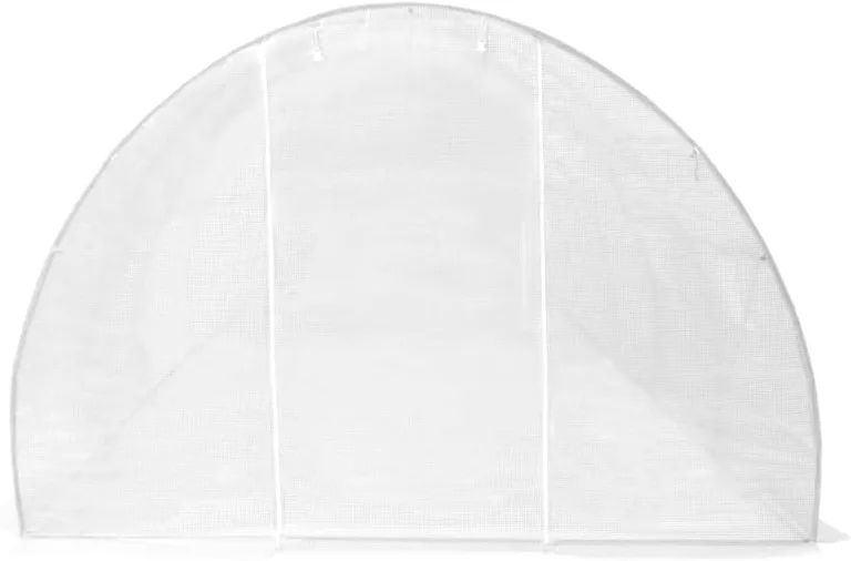 Gewächshaus 27 m² 9x3x2 m GewäChshaus Klein Frostschutz Pflanzen Winterschutz FrostwäChter GewäChshaus Winterfest GeräTehaus Tomaten GewäChshaus mit 12 Seitenfenstern und 1 Tür – Bild 6