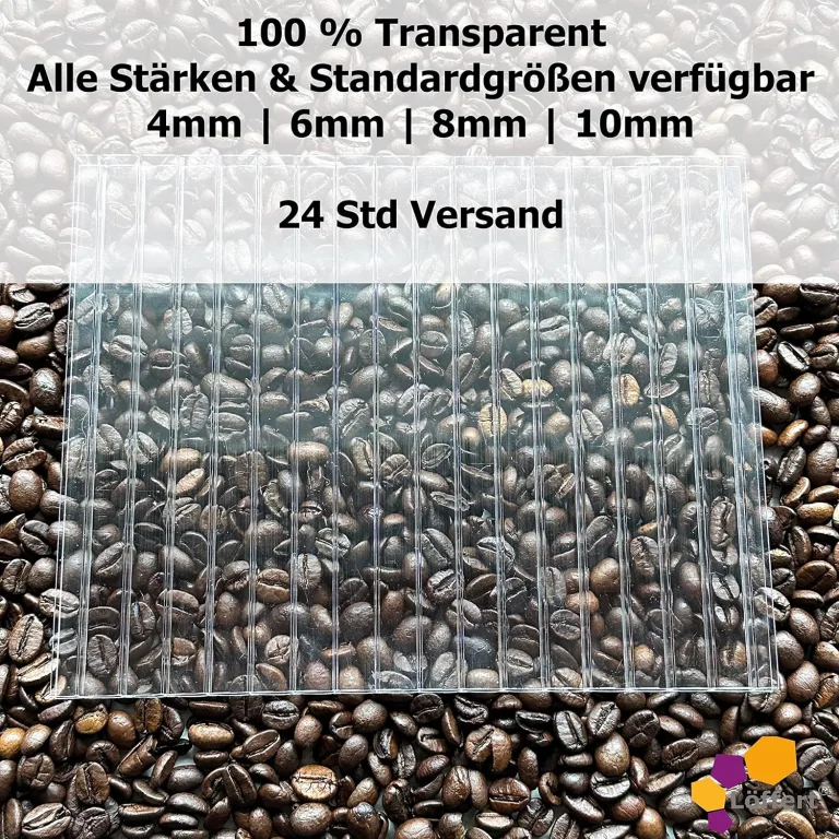 Löffert® Sonderposten | Ersatzplatten für Gewächshaus | Polycarbonat | Stegplatten | 4mm - 6mm - 8mm - 10mm | Standardgrößen & Zuschnitt auf Maß (10mm | 5 Stück | 1500x700mm) – Bild 5