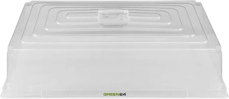 GREEN24 Hydroponik 1235 XXL Profi Zimmergewächshaus hoch mit 35 Töpfen, automatischer Bewässerung für die Anzucht mit Kapillarsystem als Treibhaus Gewächshaus (35XXL) – Bild 8