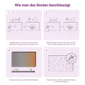 vidaXL Hochbeet, Hochbeet für Garten Balkon Terrasse, Kräuterhochbeet zum Selber Bauen, Gemüsebeet Pflanzkübel aus Metall, Grau Cortenstahl - Thumbnail 6