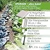TTL Garden Folientunnel Set Flex XL 32 mit PE Folie 10 x 2,5 m - 10 x Fiberglas Bögen & PE Anzuchtfolie 10x2,5m breit, Rund Bogen Abdeckung Frühbeet Hochbeet Gemüsebeet stabil langlebig & rostfrei - Thumbnail 2