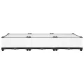 vidaXL Hochbeet, Hochbeet für Garten Balkon Terrasse, Gemüsebeet Pflanzkasten zum Selber Bauen, Blumenbeet Blumenkasten Rattan-Optik, Polypropylen - Thumbnail 5